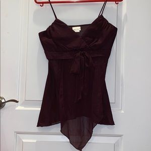 Purple Going Out Top